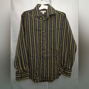 Banana Republic Multicolor Striped Button Down Shirt